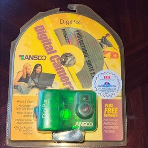 Ansco DigiPix Green Digital Camera